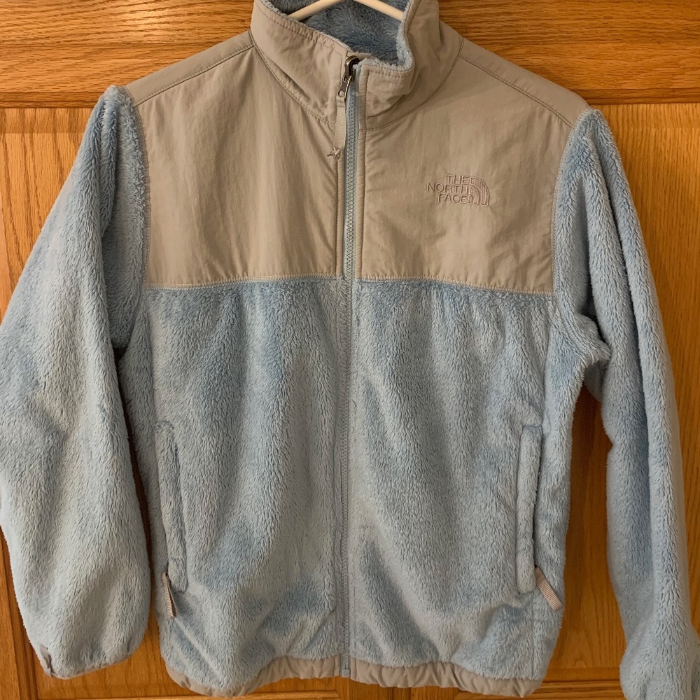 Light Blue North Face Jacket